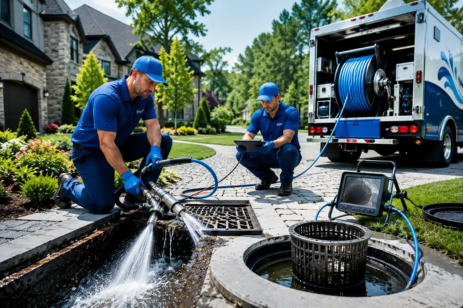 Local outdoor drain cleaning professionals in Sandy Hook, VA